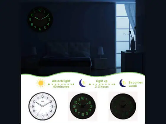Top 6 Best Radium Wall Clock with Night Glow: Featuring Ajanta and More!